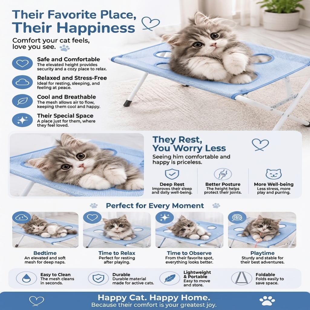 Foldable Pet Grooming Hammock